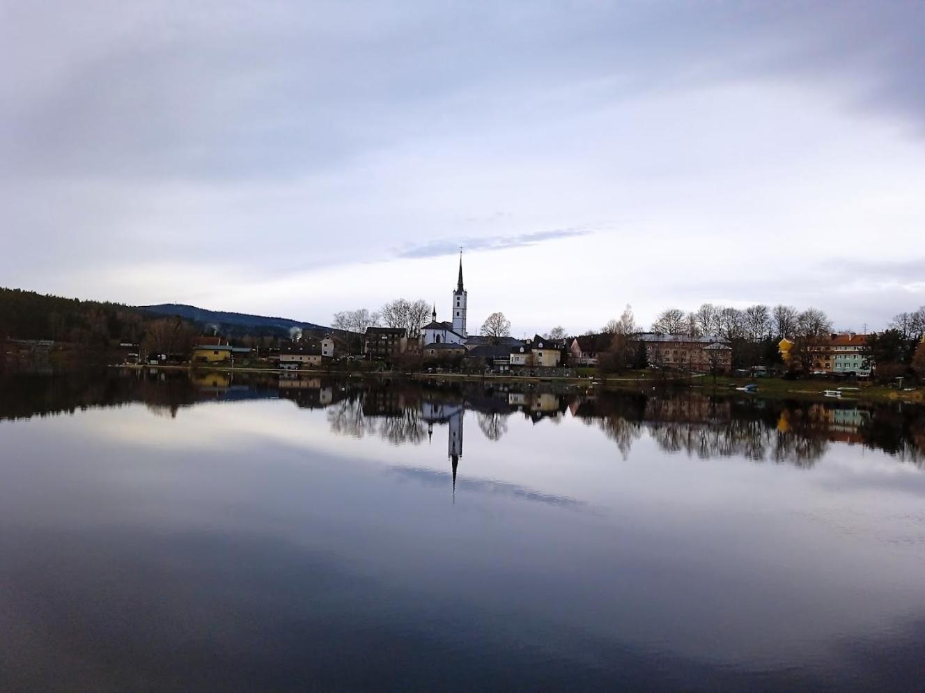 Domek Villa Frymburk Esterno foto