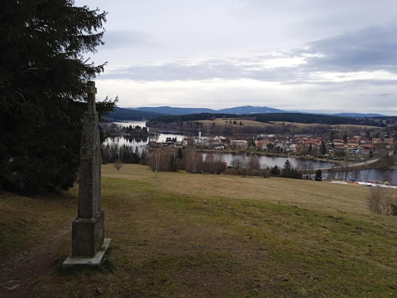 Domek Villa Frymburk Esterno foto